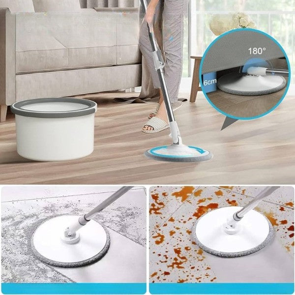 Set mop rotativ cu găleată EasySweep™